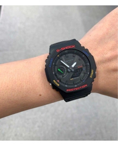 Купить Японские наручные часы Casio G-SHOCK GA-B2100FC-1A с хронографом  в E-mobi