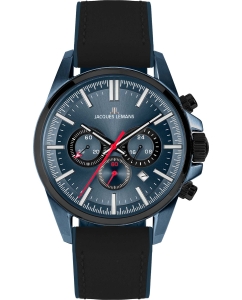 Купить Наручные часы Jacques Lemans 1-2119C с хронографом в E-mobi