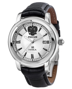 Купить Российские механические серебряные наручные часы NIKA 1893.0.9.15B.B в E-mobi