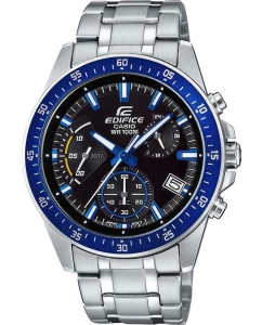 Купить Японские наручные часы Casio Edifice EFV-540D-1A2VUEF с хронографом в E-mobi