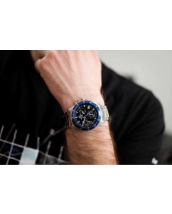 Купить Японские наручные часы Casio Edifice EFV-540D-1A2VUEF с хронографом  в E-mobi