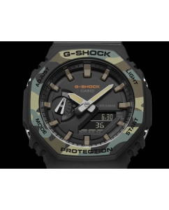 Купить Японские наручные часы Casio G-SHOCK GA-2100SU-1AER с хронографом  в E-mobi