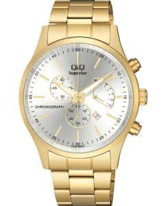 Купить Японские наручные часы Q&Q C24A-004PY с хронографом в E-mobi