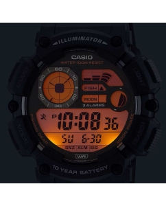 Купить Японские наручные часы Casio Collection WS-1500H-1A с хронографом  в E-mobi