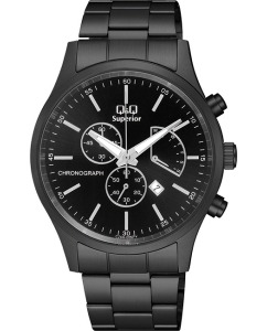 Купить Японские наручные часы Q&Q C24A-005PY с хронографом в E-mobi