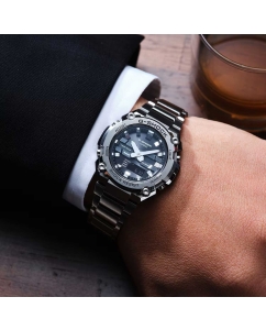 Купить Японские наручные часы Casio G-SHOCK GST-B600D-1A с хронографом  в E-mobi