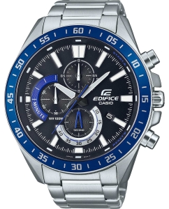 Купить Японские наручные часы Casio Edifice EFV-620D-1A2VUEF с хронографом в E-mobi