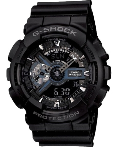 Купить Японские наручные часы Casio G-SHOCK GA-110-1B с хронографом в E-mobi