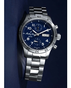 Купить Швейцарские механические наручные часы Mathey-Tissot H1821CHATBUG с хронографом  в E-mobi