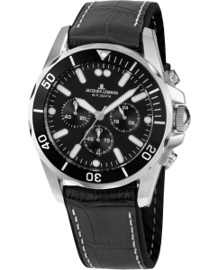 Купить Наручные часы Jacques Lemans 1-2091A с хронографом в E-mobi