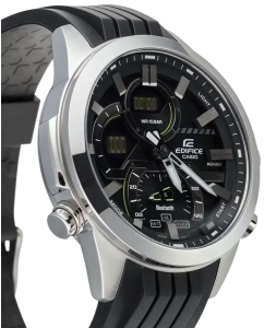 Купить Японские наручные часы Casio Edifice ECB-30P-1AEF с хронографом  в E-mobi