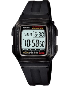 Купить Японские наручные часы Casio Illuminator F-201WA-1A с хронографом в E-mobi