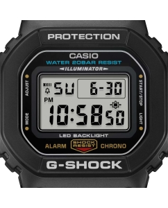 Купить Японские наручные часы Casio G-SHOCK DW-5600UE-1 с хронографом  в E-mobi