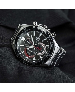 Купить Японские наручные часы Casio Edifice EFV-620D-1A4VUEF с хронографом  в E-mobi