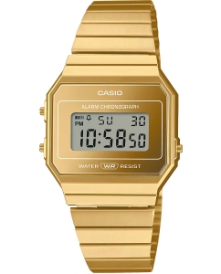 Купить Японские наручные часы Casio Vintage A700WEVG-9A с хронографом в E-mobi