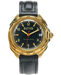 Купить Российские механические наручные часы Восток Командирские 219326 в E-mobi