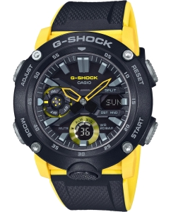 Купить Японские наручные часы Casio G-SHOCK GA-2000-1A9ER с хронографом в E-mobi