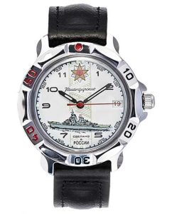 Купить Российские механические наручные часы Восток Командирские 811428 в E-mobi