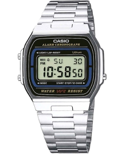 Купить Японские наручные часы Casio Vintage A-164WA-1 с хронографом в E-mobi