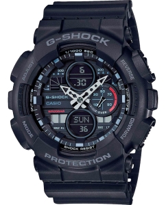 Купить Японские наручные часы Casio G-SHOCK GA-140-1A1ER с хронографом в E-mobi