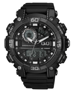 Купить Японские наручные часы Q&Q GW87J010Y с хронографом в E-mobi