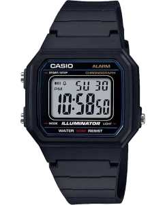 Купить Японские наручные часы Casio Collection W-217H-1A с хронографом в E-mobi