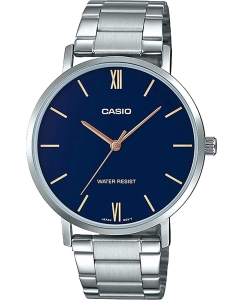 Купить Японские наручные часы Casio Collection MTP-VT01D-2B в E-mobi