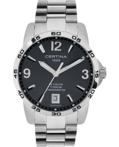 Купить Швейцарские титановые наручные часы Certina C034.451.44.087.00 в E-mobi