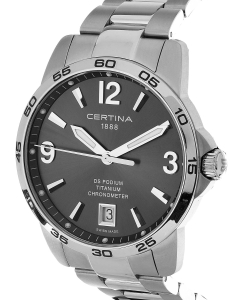 Купить Швейцарские титановые наручные часы Certina C034.451.44.087.00  в E-mobi