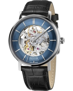 Купить Швейцарские механические наручные часы Epos 3437.135.20.16.25 в E-mobi