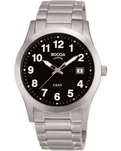 Купить Титановые наручные часы Boccia Titanium 3619-03 в E-mobi
