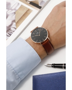 Купить Наручные часы Daniel Wellington Classic 40 St Mawes RG Black  в E-mobi