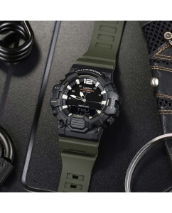 Купить Японские наручные часы Casio Collection HDC-700-3A с хронографом  в E-mobi