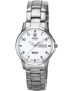Купить Титановые наручные часы Boccia Titanium 604-09 в E-mobi