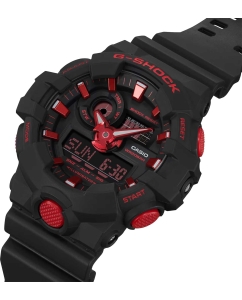 Купить Японские наручные часы Casio G-SHOCK GA-700BNR-1A с хронографом  в E-mobi