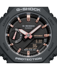Купить Японские наручные часы Casio G-SHOCK GMA-S2100-1AER с хронографом  в E-mobi