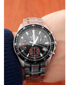 Купить Японские наручные часы Casio Edifice EFV-540D-1A с хронографом  в E-mobi