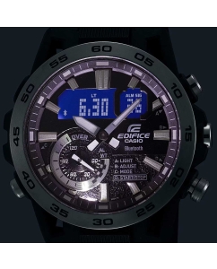 Купить Японские наручные часы Casio Edifice ECB-40P-1A с хронографом  в E-mobi