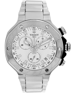 Купить Швейцарские наручные часы Tissot T141.417.11.031.00 с хронографом в E-mobi