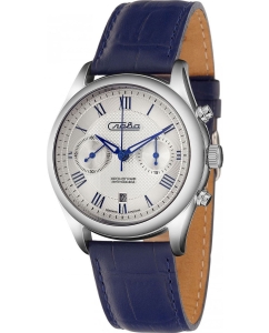 Купить Российские механические наручные часы Слава 1880139/300-4617 с хронографом в E-mobi