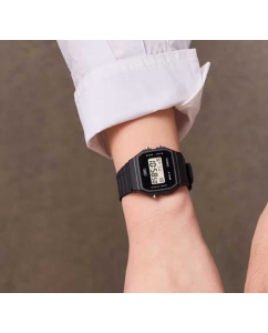 Купить Японские наручные часы Casio Collection F-91WB-1A с хронографом  в E-mobi