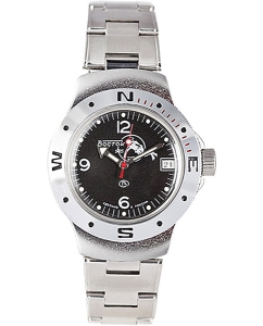 Купить Российские механические наручные часы Восток Амфибия 60634 в E-mobi