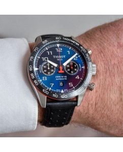 Купить Швейцарские механические наручные часы Tissot T131.627.16.042.00 с хронографом  в E-mobi