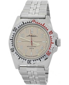 Купить Российские механические наручные часы Восток Амфибия 110649 в E-mobi