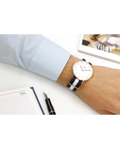 Купить Наручные часы Daniel Wellington Classic 40 Glasgow RG White  в E-mobi