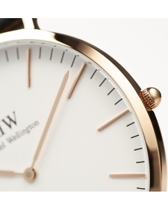 Купить Наручные часы Daniel Wellington Classic 40 Bayswater RG White  в E-mobi