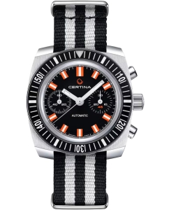 Купить Швейцарские механические наручные часы Certina C040.462.18.051.00 с хронографом в E-mobi