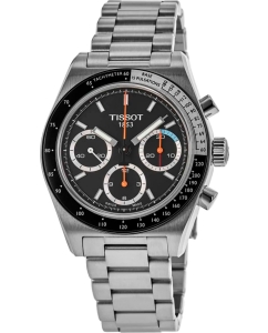 Купить Швейцарские механические наручные часы Tissot T149.459.21.051.00 с хронографом в E-mobi