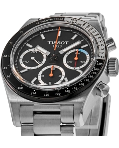 Купить Швейцарские механические наручные часы Tissot T149.459.21.051.00 с хронографом  в E-mobi