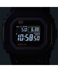 Купить Японские титановые наручные часы Casio G-SHOCK MRG-B5000BA-1 с хронографом  в E-mobi